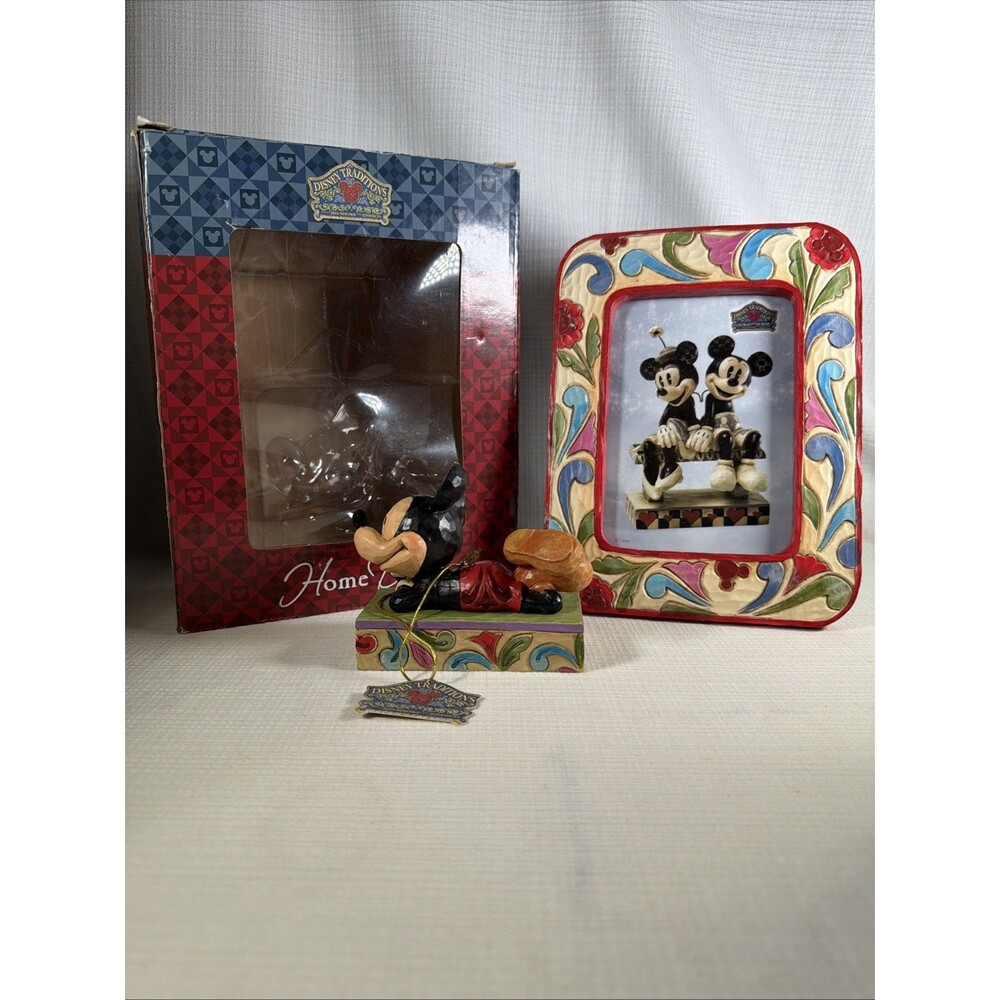 Disney Traditions by Jim Shore "Pals for All Time" Home Décor Gift Set